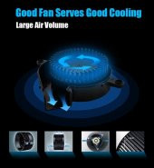 CoolCold Ayarlanabilir Vakumlu Gaming Laptop Soğutucu Fanı - 6
