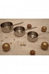 Inci Çelik Kaçerola Sütlük 3lü Set 12cm-14cm-16cm - 4