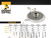 Doğan Çiftel 32 lik Kıyma Makinesi Elek 30 mm Kuşbaşı Aynası - 5
