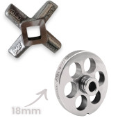 Doğan Çiftel 22 lik Kıyma Makinesi Aynası Süzgeç 18mm - 2