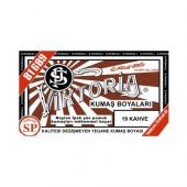 Viktoria Kumaş Boyası Kahve Rengi 2Pk+Fiske Sabitleme 1Pk - 2
