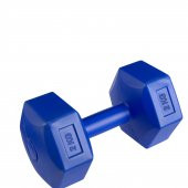 2x1kg Russet Plastik Kaplı İçi Kum Cosfer Dambıl Pembe Renk 2 adet 1 KG thumbnail 2