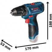 Bosch Professional Gsr 120-Li Akülü Vidalama Makinesi - 2
