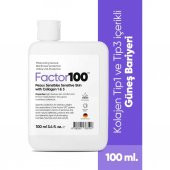 Factor 100 Sun Screen Spf 50+ Güneş Kremi 100 ml - 1