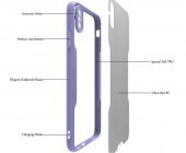 Apple iPhone XS Max 6.5 Kılıf Zore Parfe Kapak - 11