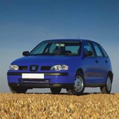Seat İbiza 1993-2002 Cam Açma Kapama İç Kolu Siyah 1H0837581D - 2