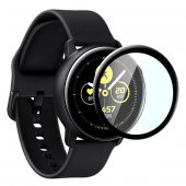 SM Galaxy Watch Active 2 40mm 3D kavisli PC+PMMA Ekran Koruyucu - 1