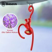 Baseus Monkey-Shaped Esnek Otomatik Araç Kokusu-KIRMIZI - 1