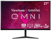ViewSonic 27 VX2718-2KPC-MHD QHD 2560X1440 1MS 165HZ 2XHDMI DP 1500R CURVED FREESYNC GAMING MONİTÖR - 1