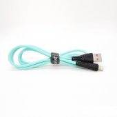 Winex CA30 USB to Lightning Hızlı Data ve Şarj Kablosu 2.4A Mavi - 5