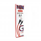 Winex CA30 USB to Lightning Hızlı Data ve Şarj Kablosu 2.4A Kırmızı - 3
