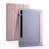 Samsung Galaxy Tab S7 Plus T970 Kılıf Tri Folding Smart With Pen Standlı Kalemlikli Kapaklı Kılıf - 7