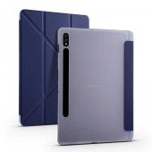 Samsung Galaxy Tab S7 Plus T970 Kılıf Tri Folding Smart With Pen Standlı Kalemlikli Kapaklı Kılıf - 8