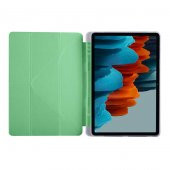 Samsung Galaxy Tab S7 Plus T970 Kılıf Tri Folding Smart With Pen Standlı Kalemlikli Kapaklı Kılıf - 12
