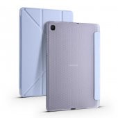 Samsung Galaxy Tab S6 Lite P610 Kılıf Tri Folding Smart With Pen Standlı Kalemlikli Kapaklı Origami Kılıf - 4