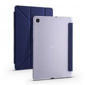 Samsung Galaxy Tab S6 Lite P610 Kılıf Tri Folding Smart With Pen Standlı Kalemlikli Kapaklı Origami Kılıf - 7