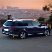 VW Passat Variant B7 2011-14 Arka Tampon Sağ Alt Krom Çıtası 3AF807460 - 1