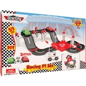 Uçar Oyuncak Ucar City 3 Araba F1 Yarış Seti thumbnail 1