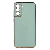 Galaxy S21 FE Kılıf Zore Bark Kenarları Altın Renk Kılıf thumbnail 1