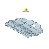 Skoda Rapid 2012-2020 Motor Alt Muhafaza Karter Dizel 6C0825235A - 3