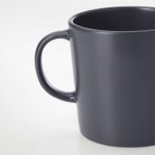 IKEA Dınera Koyu Gri Bardak Kupa 300 ml - 2