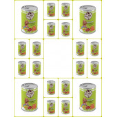 ProChef 20 Adet Yavru Kuzu Etli Kıyılmış Köpek Maması 415 Gr 20'li Pro Chef Konserve Yaş Mama - 1