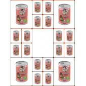 ProChef 20 Adet Yetişkin Dana Etli Kıyılmış Kedi Maması ( 415 Gr 20'li Pro Chef Konserve Yaş Mama ) - 1