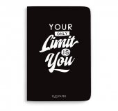 Blackboard Your Oonly Limit Is You İnce Kapak Düz Çizgisiz Defter - 1