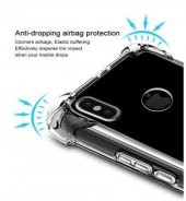 Huawei P40 Lite Anti Crash Darbeye Dayanıklı Şeffaf Silikon Kılıf - 2
