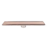 Sukar Duş Kanalı Bronz 40 Cm Line 6 Ve Yeşil Alt Dirseği - 1