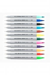 Masis Brushpen Ve Fineliner 12 Li Paket - 1