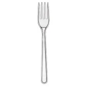 Poppy Plastik Lüks Çatal - 18 Cm. - Şeffaf - 50 Adet - 4