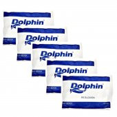Dolphin PE İş Temizlik Tek Kullanımlık Şeffaf Poşet Market Eldiven / Büyük Boy / 100 Adetlik 5 Paket - 1