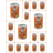 ProChef 16 Adet Kuzu Etli Kıyılmış Premium Yüksek Enerji Köpek Maması 415 Gr Pro Chef Konserve Yaş Mama - 1