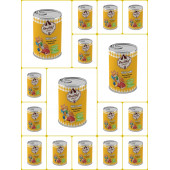 ProChef 16 Adet Yavru Kuzu Etli Kıyılmış Kedi Maması 415 gr Pro Chef Konserve Yaş Mama - 1
