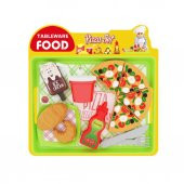Uçar Oyuncak Tableware Food Tepsili Pizza Set - 1