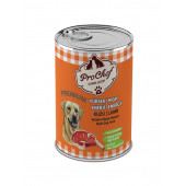ProChef 12 Adet Kuzu Etli Kıyılmış Premium Yüksek Enerji Köpek Maması 415 Gr 12li Pro Chef Konserve Yaş Mama - 2