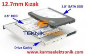 Sony uyumlu DVD-SSD Çevirici Adaptör Kızak 12.5mm Kalın Versiyon - 2