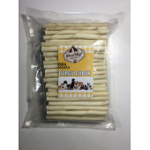 Prochef 100 Adet Beyaz Burgu Çubuk 500 Gr Köpek Kemiği & Ödül Maması ( Doğal Sığır Derisi) - 4
