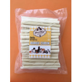 ProChef 50 Adet Beyaz Burgu Çubuk 250 gr Köpek Kemiği & Ödül Maması ( Doğal Sığır Derisi ) - 1