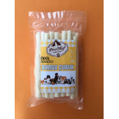 Prochef 25 Adet Beyaz Burgu Çubuk 125 gr Köpek Kemiği & Ödül Maması ( Doğal Sığır Derisi ) - 1