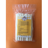 Prochef 25 Adet Beyaz Burgu Çubuk 125 gr Köpek Kemiği & Ödül Maması ( Doğal Sığır Derisi ) - 2