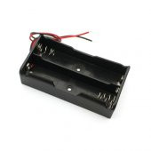 İkili 2 li 18650 Pil Yuvası Kablolu Tutucu 7.4V Pil Şarj Kutusu - 1