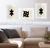 Renkli Duvarlar 3 Adet 70x7 cm Kendinden Yapışkanlı Duvar Kemeri Estetik Bordür thumbnail 1