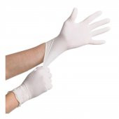 Dolphin Tek Kullanımlık Lateks Beyaz Pudralı Small ( S ) Muayne Eldiveni - 100 Adetlik 5 Paket - 3