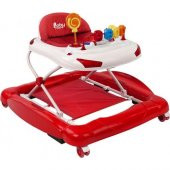 Babyhope 219 Tobby Salla Yürüteç Müzikli Oyuncaklı Lüks Yürüteç | Örümcek - 1