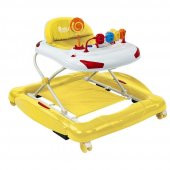 Babyhope 219 Tobby Salla Yürüteç Müzikli Oyuncaklı Lüks Yürüteç | Örümcek - 6