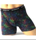 Dijital Baskılı Büyük Beden Likralı Boxer - 1