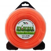 Nylgrass Tırpan Misinası Turuncu Dörtköşe 4 mm 30 mt - 1