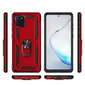Samsung Galaxy A81/ Note 10 Lite Kılıf Darbe Emici Selfie Yüzüklü Vega Silikon Kapak - 3
